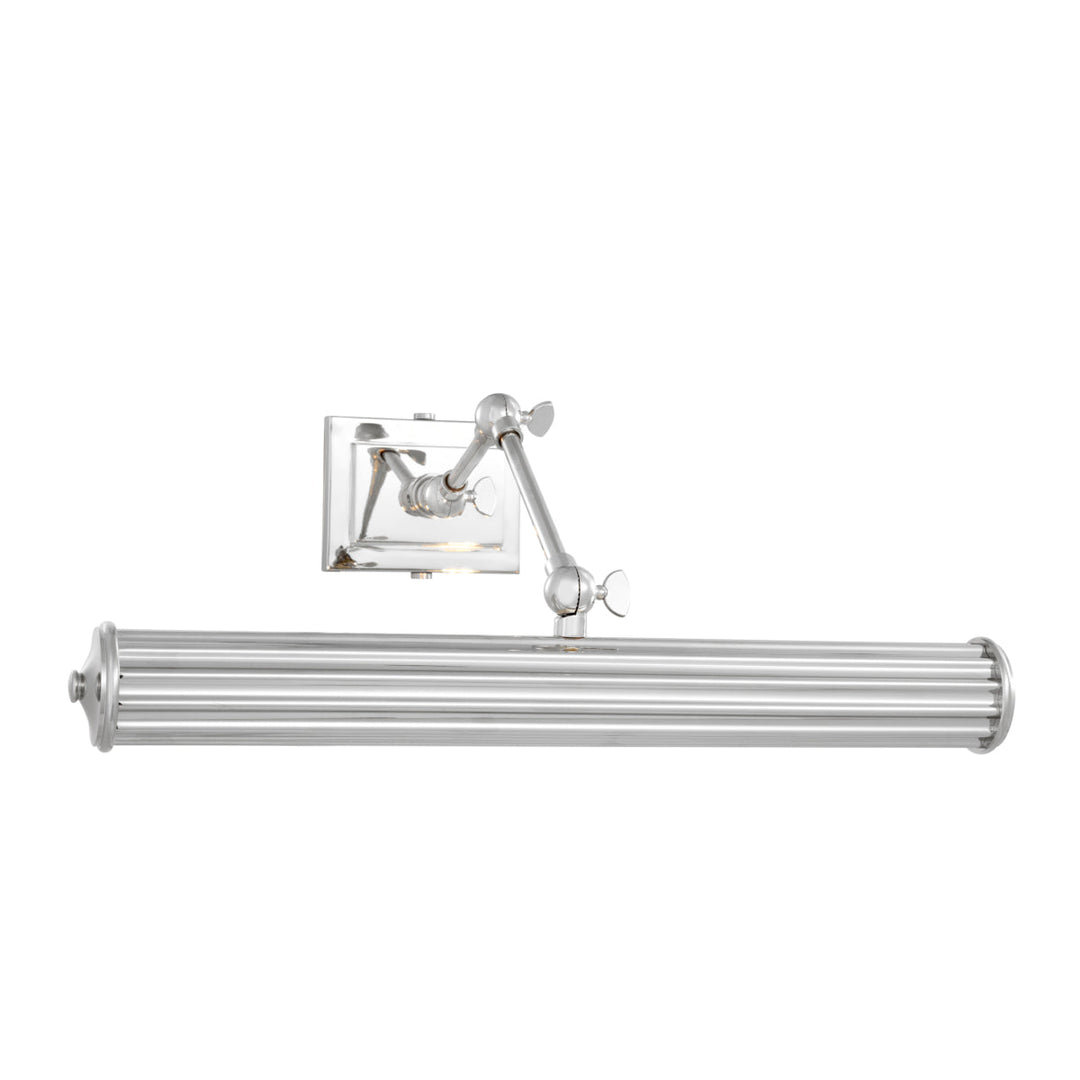 Wall Lamp Luca L Nickel Finish Lighting Eichholtz