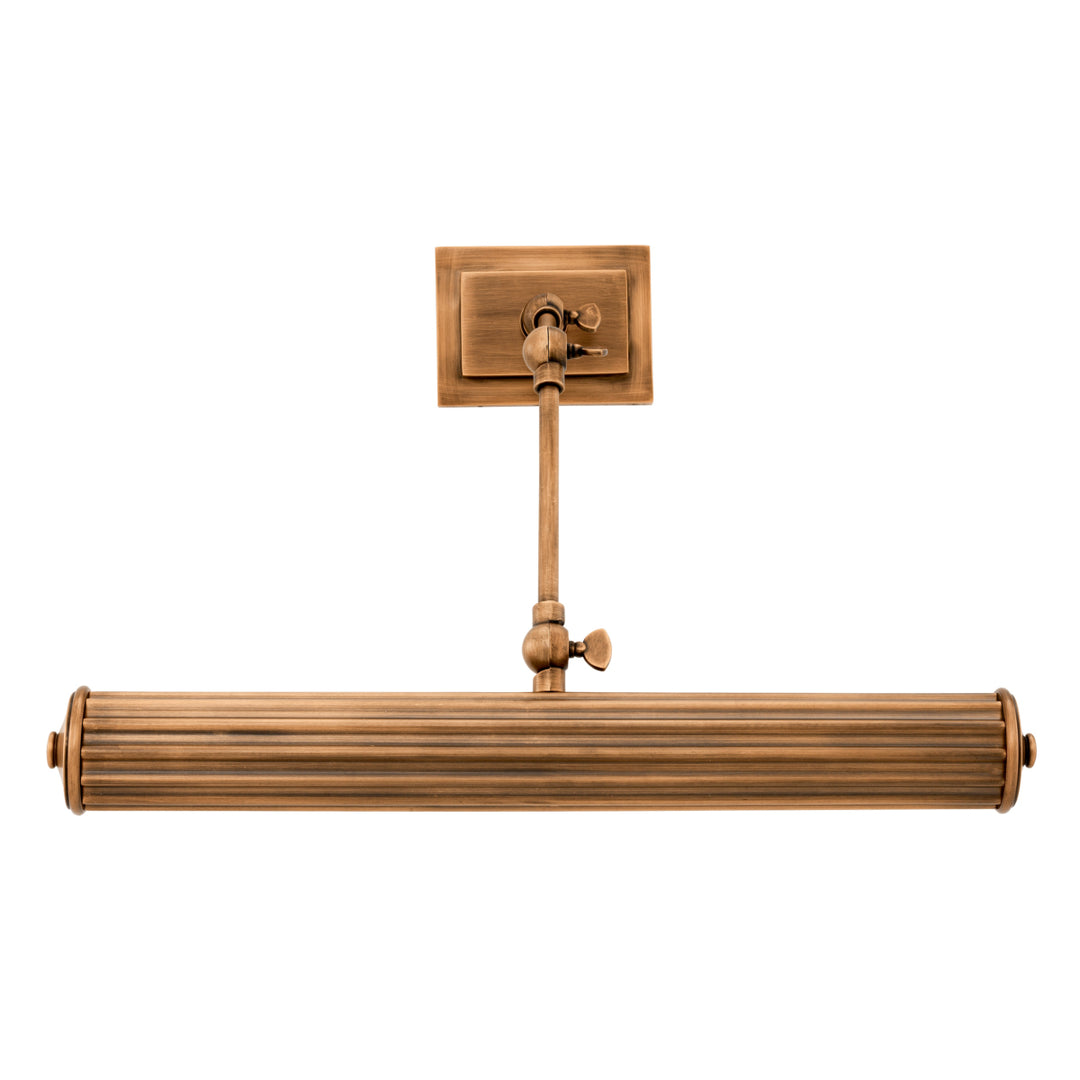 Wall Lamp Luca L Antique Brass Finish Lighting Eichholtz