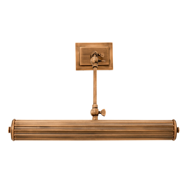 Wall Lamp Luca L Antique Brass Finish Lighting Eichholtz