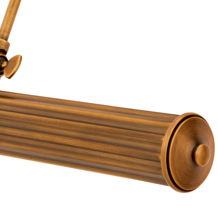 Wall Lamp Luca L Antique Brass Finish Lighting Eichholtz