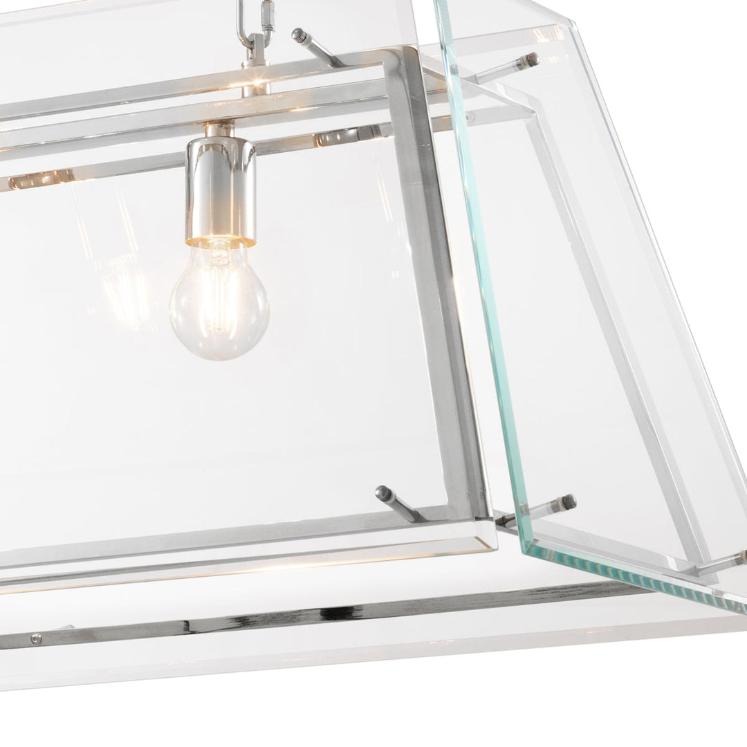 Chandelier Azure L Nickel Finish Lighting Eichholtz