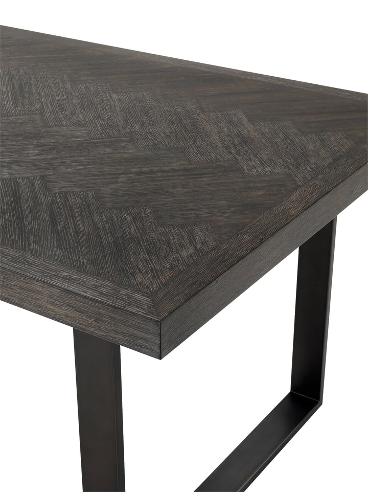 Dining Table Melchior 230 Cm Charcoal Oak Veneer Dining Tables Eichholtz