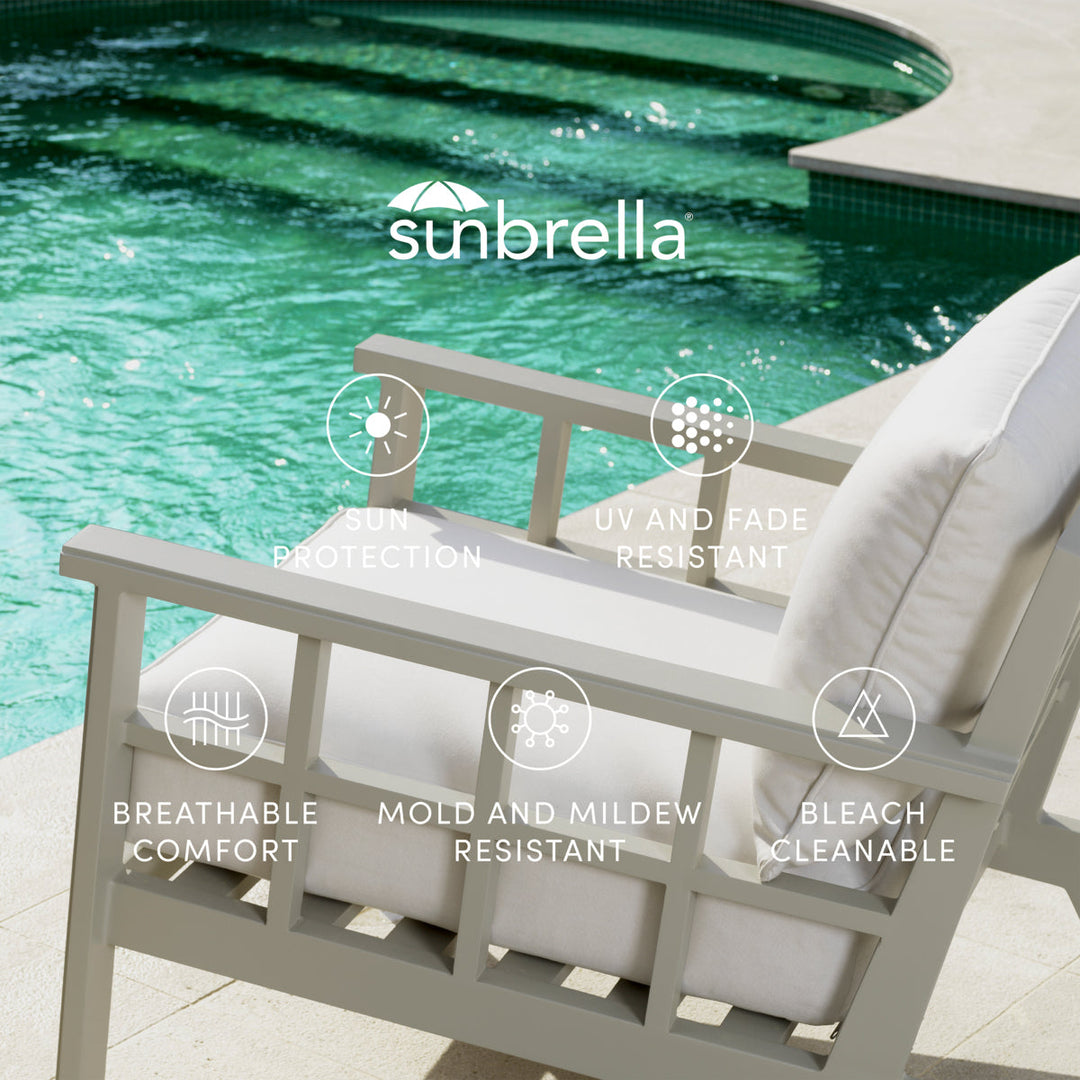 Outdoor Dining Chair Paladium White Finish Outdoor Eichholtz