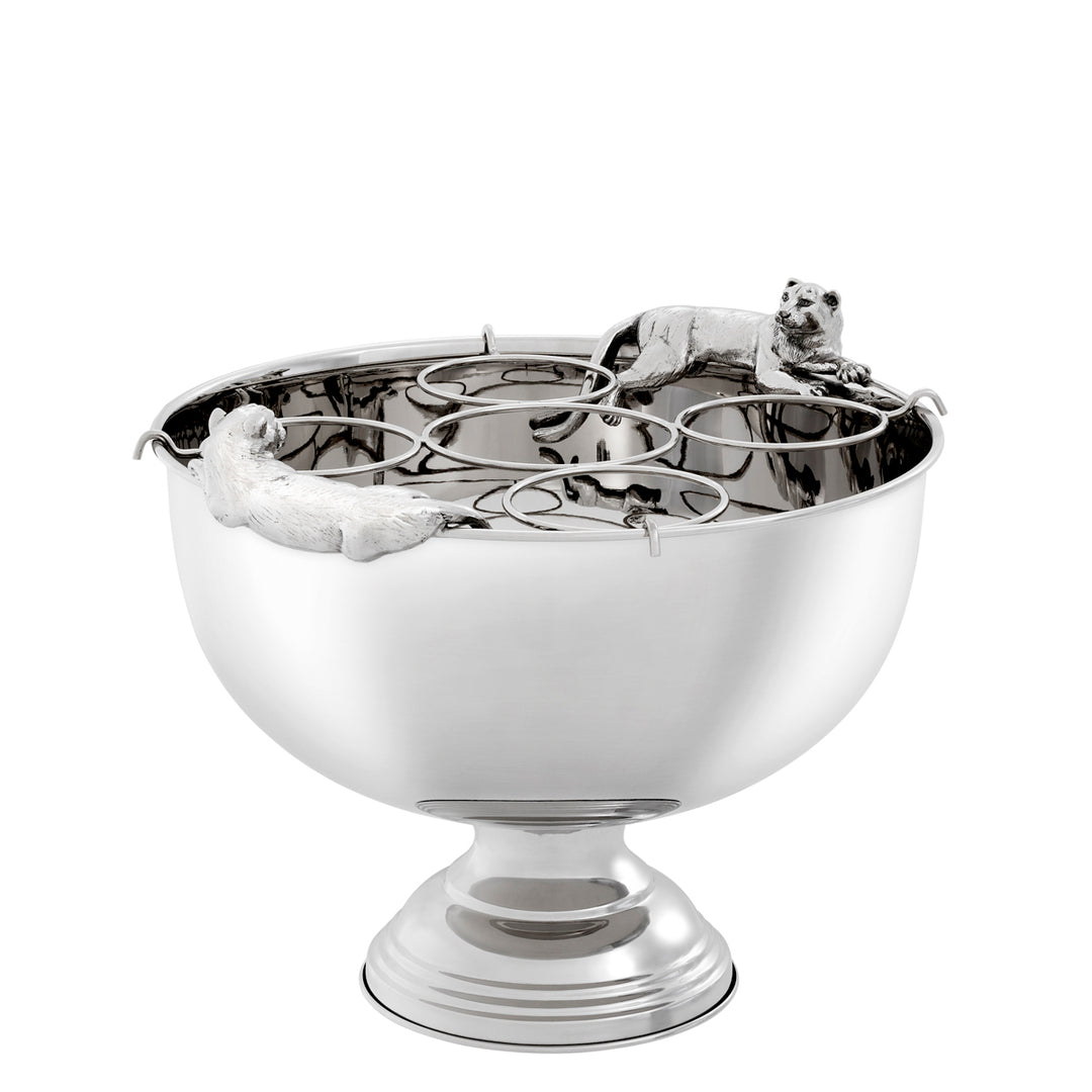 Champagne Cooler Jordan Nickel Finish Accessories Eichholtz