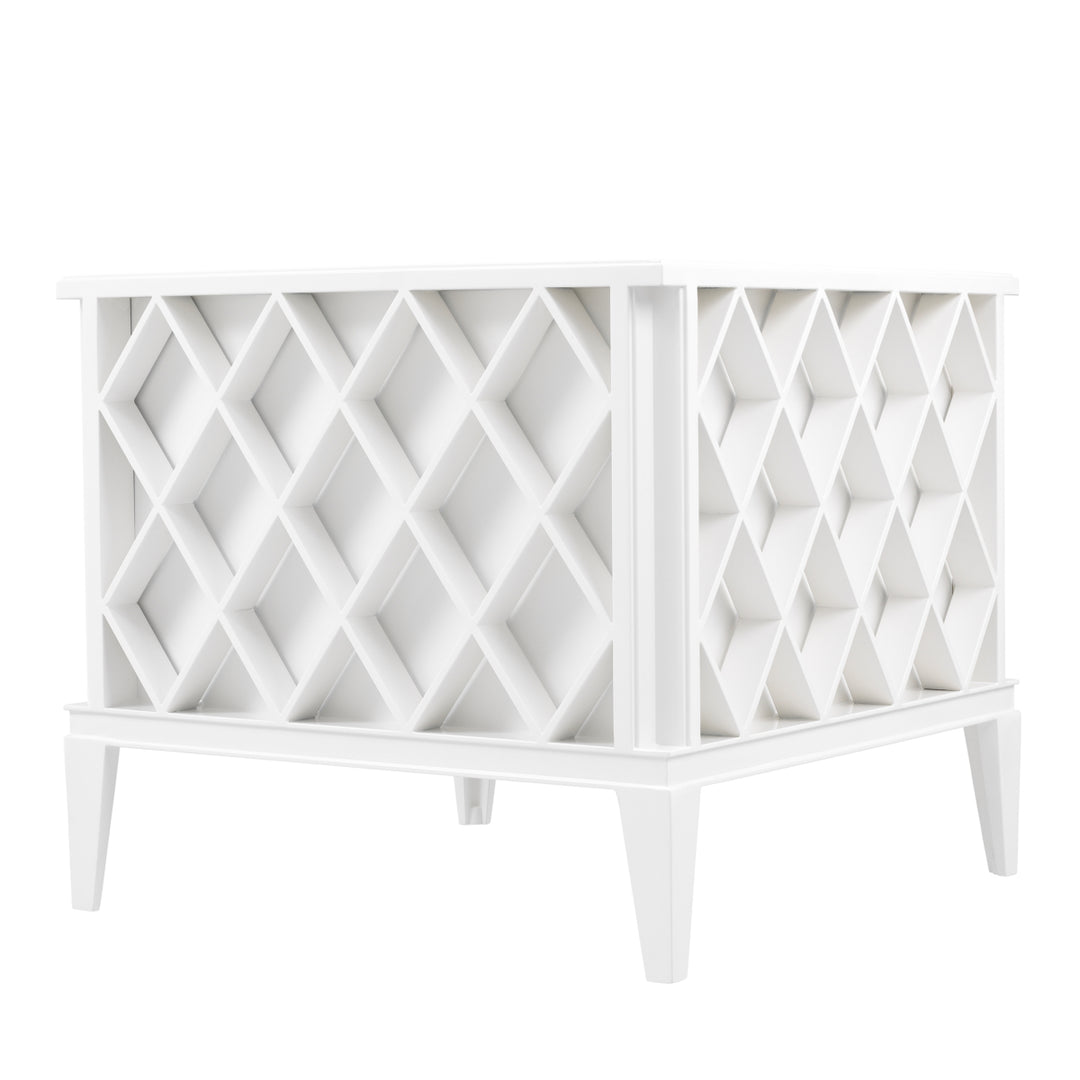 Outdoor Planter Ocean Club White Finish Accessories Eichholtz