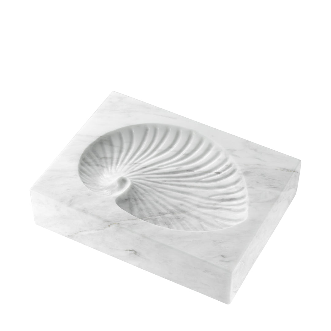 Object Conchiglia White Marble Accessories Eichholtz
