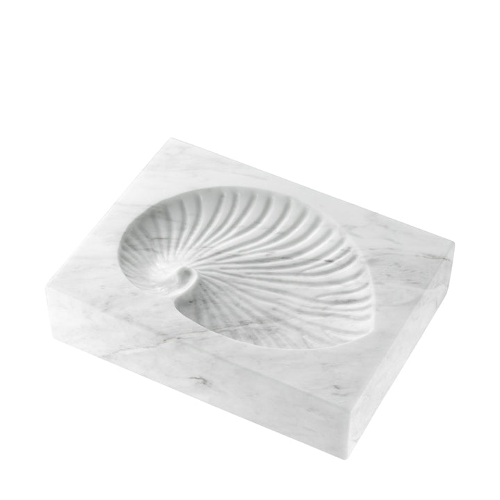 Object Conchiglia White Marble Accessories Eichholtz