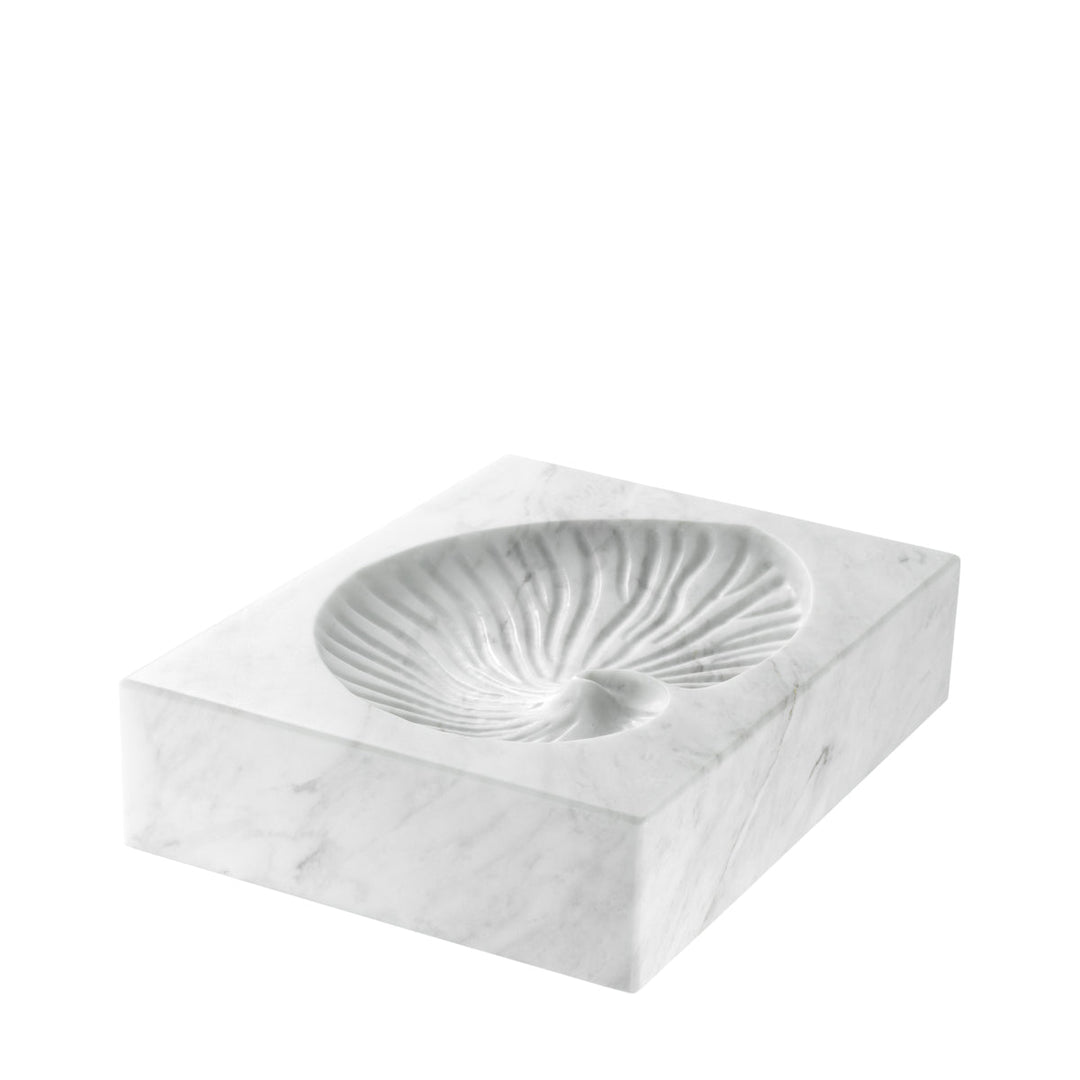 Object Conchiglia White Marble Accessories Eichholtz