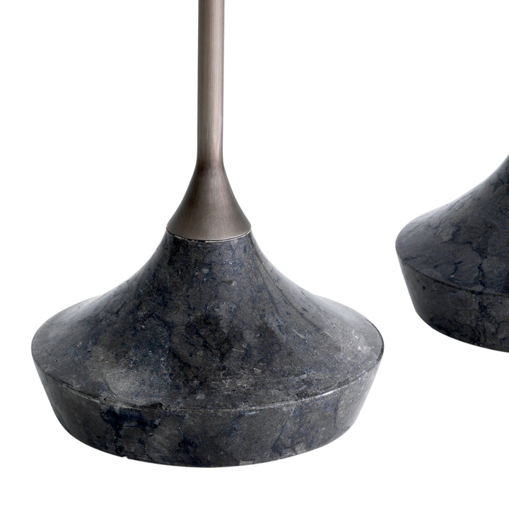 Side Table Puglia Set Of 2 Grey Marble Furniture Eichholtz