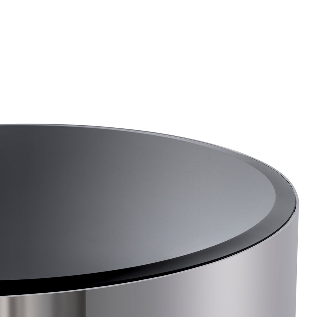 Coffee Table Piemonte Set Of 2 Polished Stainless Steel Furniture Eichholtz