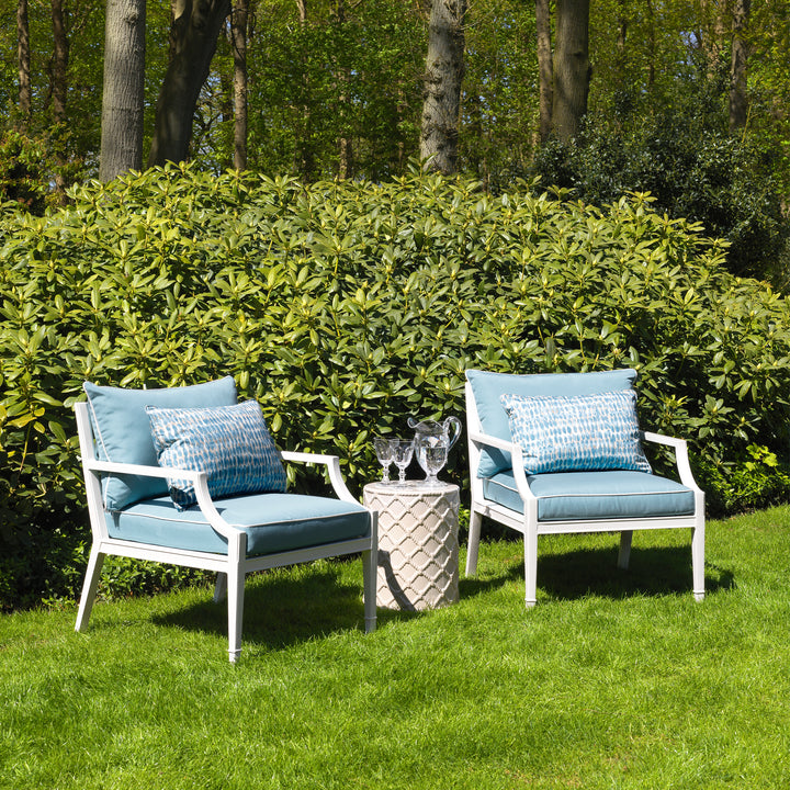 Outdoor Chair Bella Vista Black Finish Outdoor Eichholtz