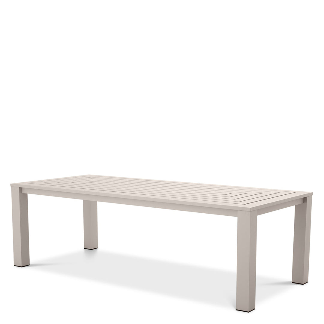 Outdoor Dining Table Vistamar Sand Finish Dining Tables Eichholtz