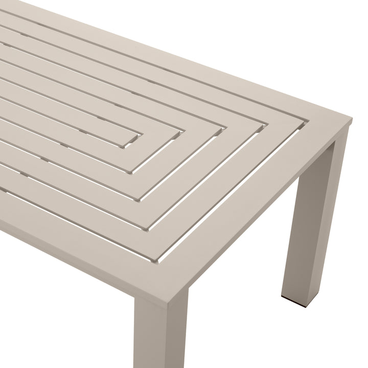 Outdoor Dining Table Vistamar Sand Finish Dining Tables Eichholtz