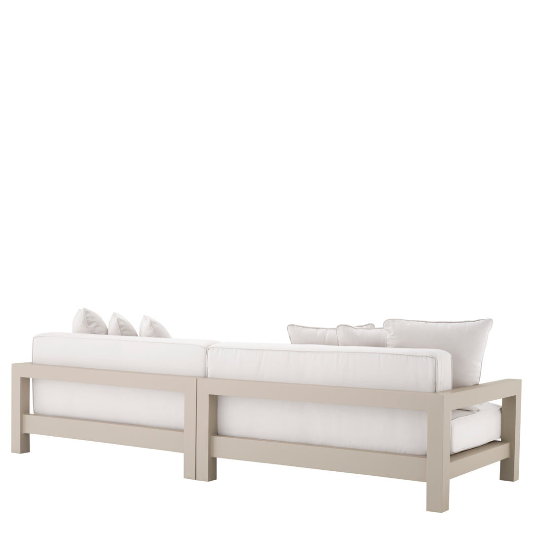 Outdoor Sofa Cap-Antibes Sand Finish Outdoor Eichholtz