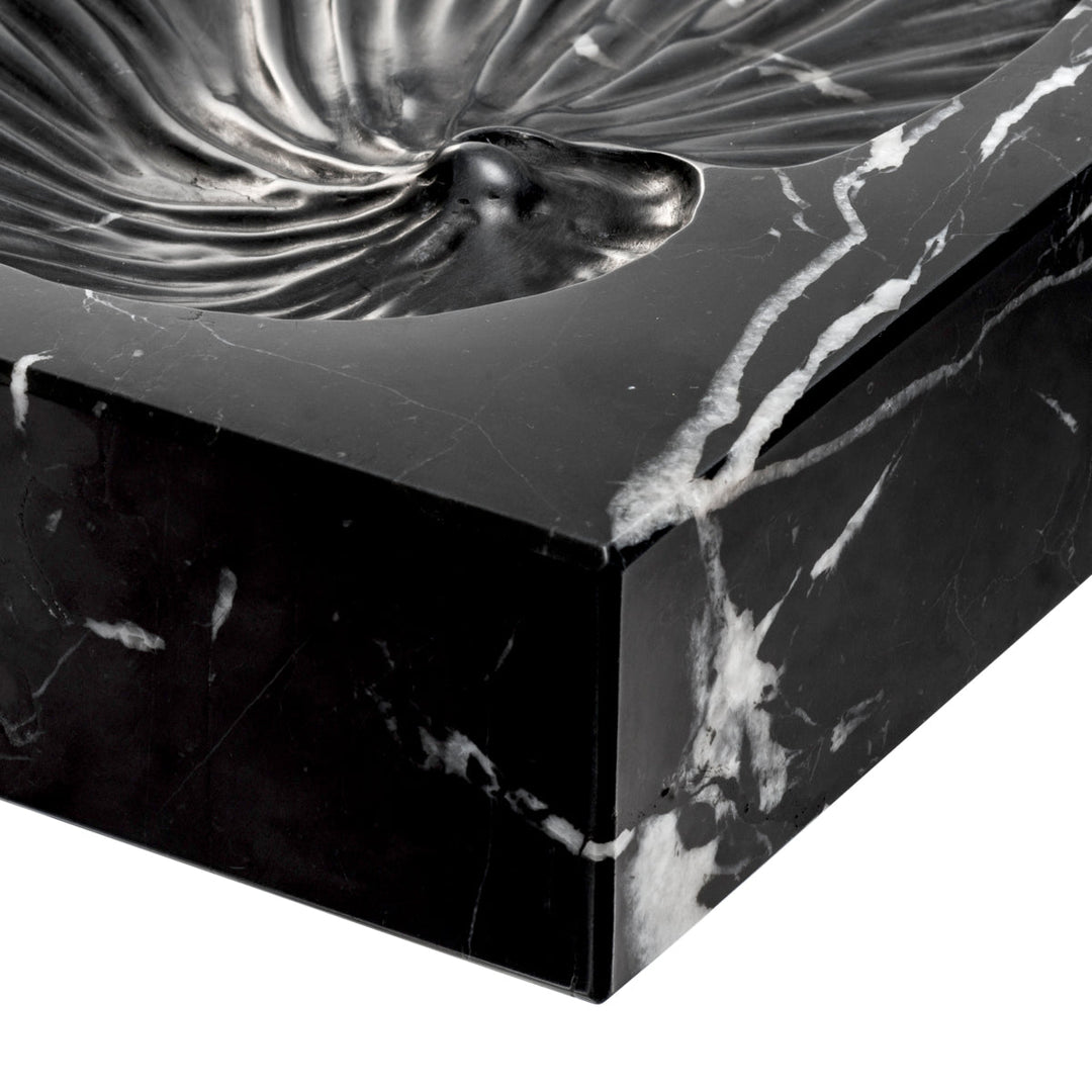 Object Conchiglia Black Marble Accessories Eichholtz