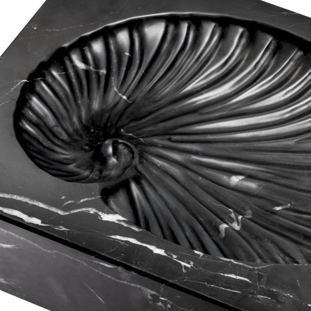 Object Conchiglia Black Marble Accessories Eichholtz