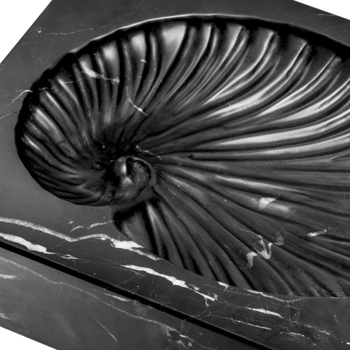 Object Conchiglia Black Marble Accessories Eichholtz