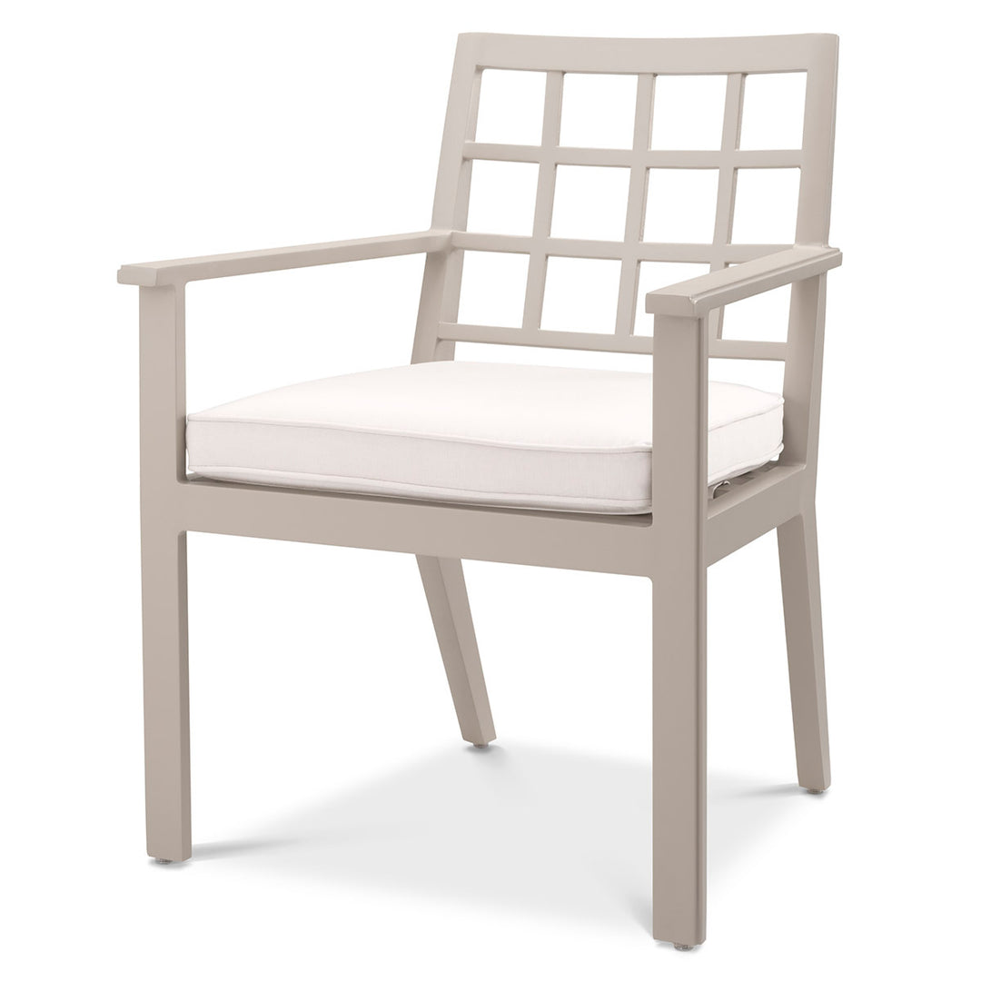 Outdoor Dining Chair Cap-Ferrat Sand Finish Outdoor Eichholtz