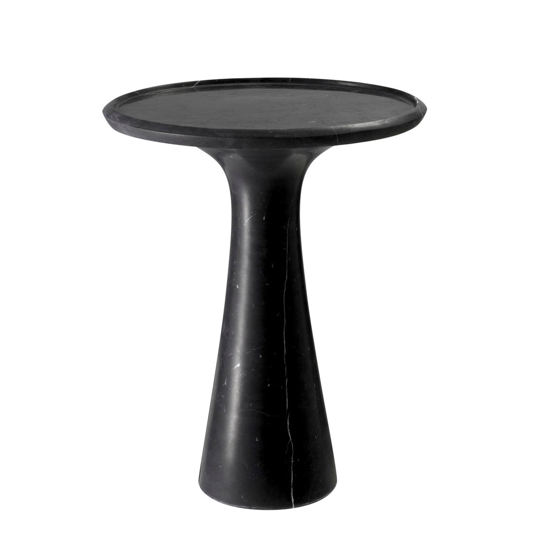 Side Table Pompano Low Honed Black Marble Furniture Eichholtz