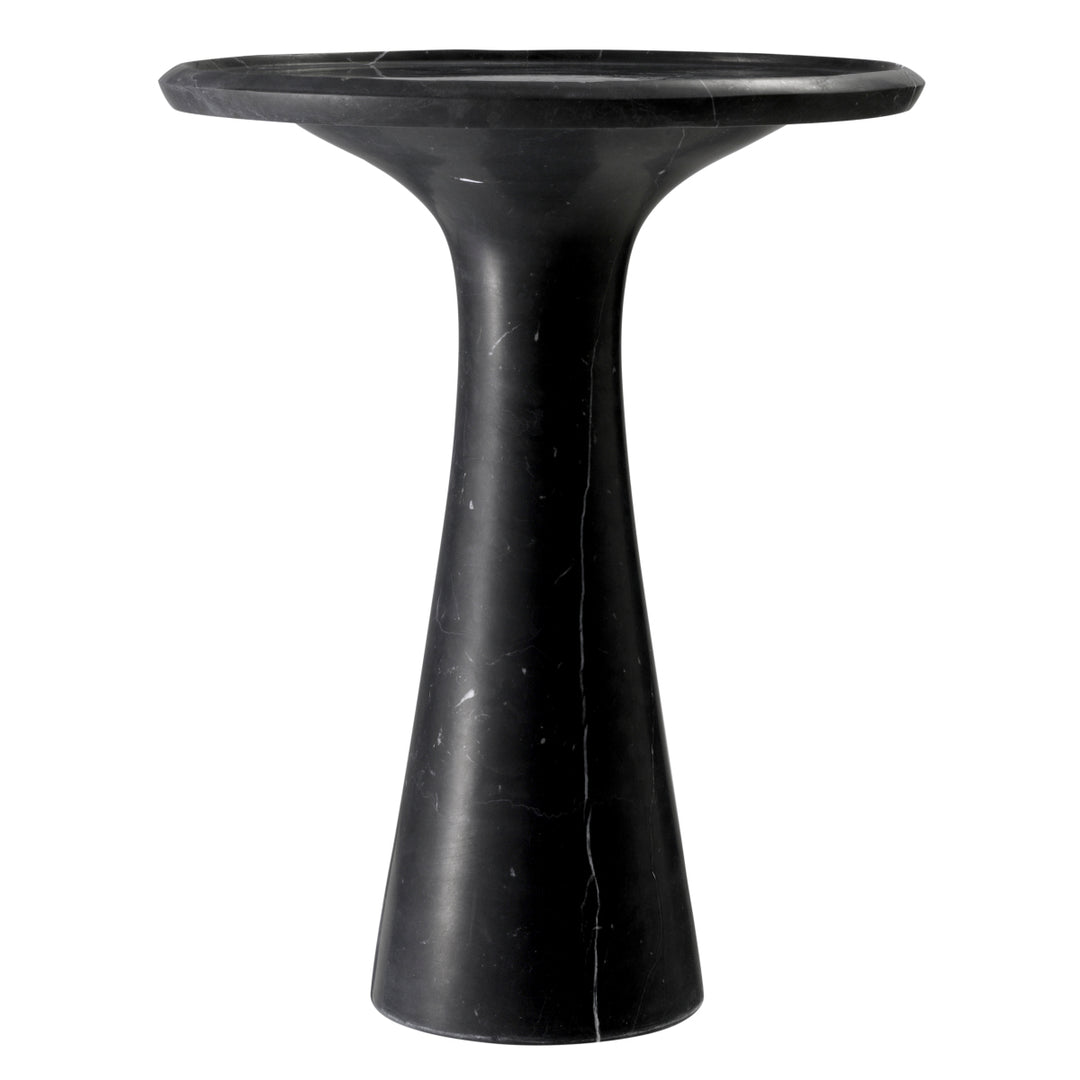 Side Table Pompano Low Honed Black Marble Furniture Eichholtz