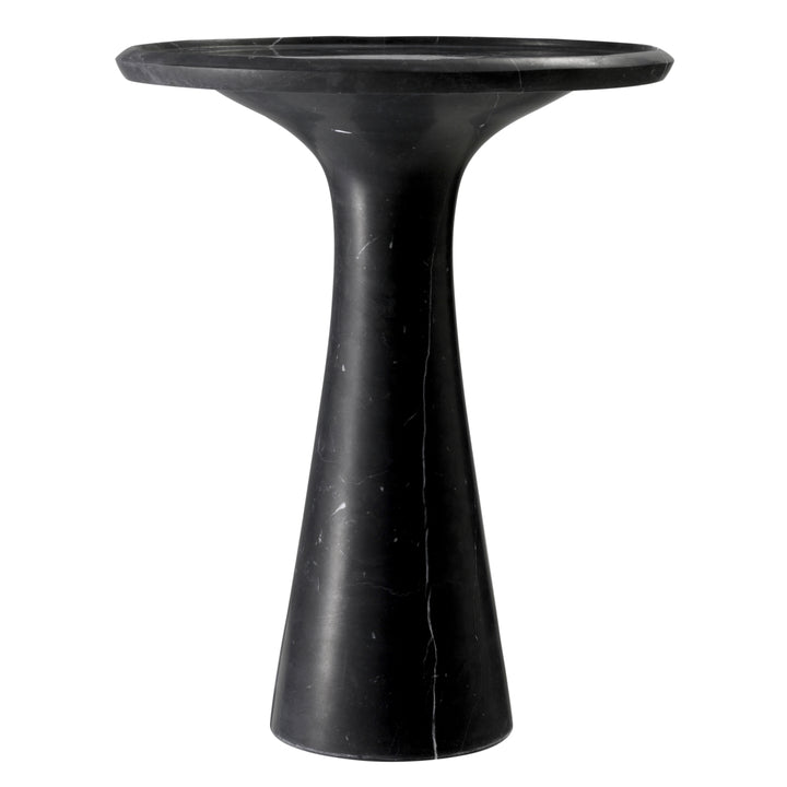 Side Table Pompano Low Honed Black Marble Furniture Eichholtz