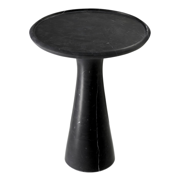Side Table Pompano Low Honed Black Marble Furniture Eichholtz