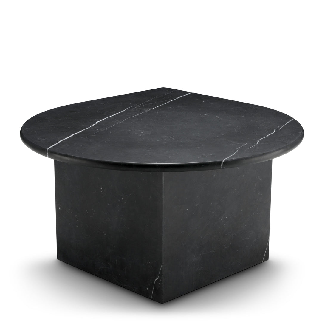 Coffee Table Naples Set Of 3 Honed Black Marble Furniture Eichholtz