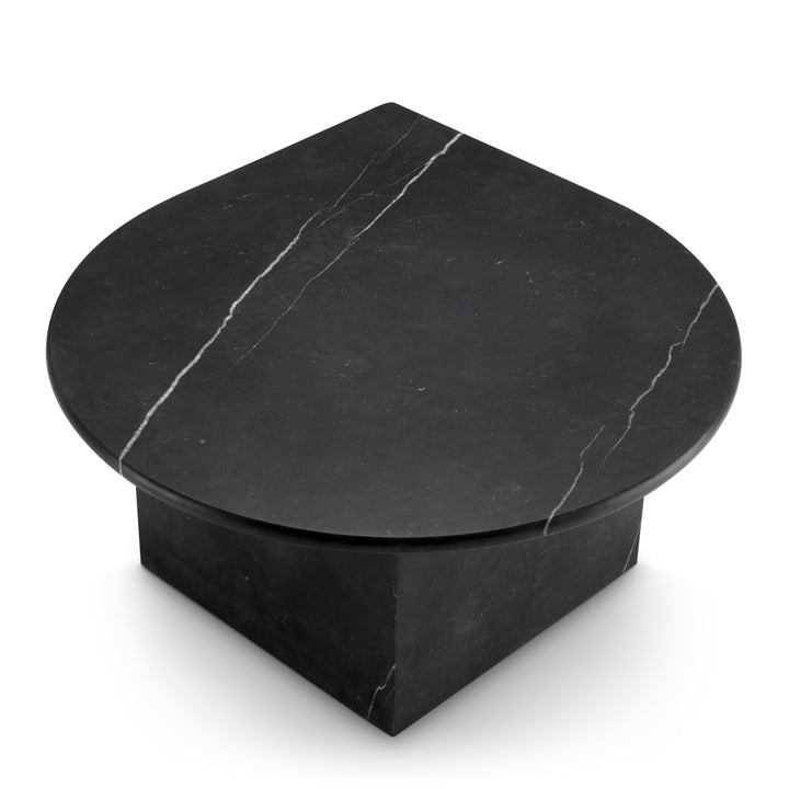 Coffee Table Naples Set Of 3 Honed Black Marble Furniture Eichholtz