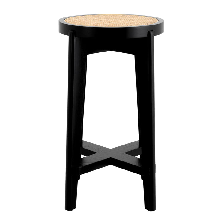 Counter Stool Dareau Classic Black Furniture Eichholtz
