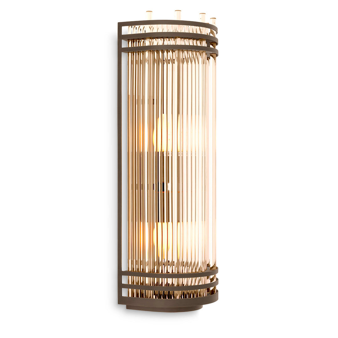 Wall Lamp Gulf L Bronze Highlight Finish Lighting Eichholtz