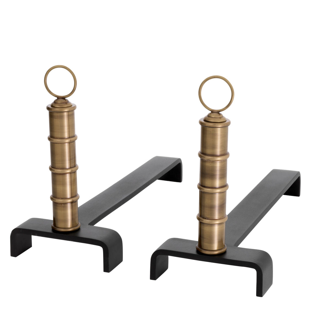Andiron Vauxbons Set Of 2 Accessories Eichholtz