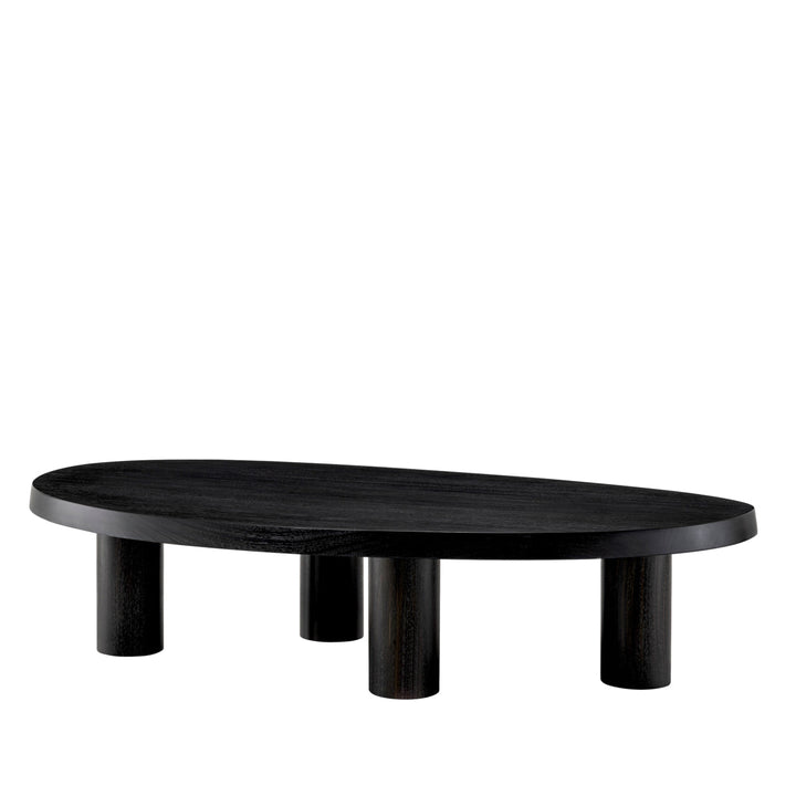 Coffee Table Prelude Charcoal Grey Finish Furniture Eichholtz