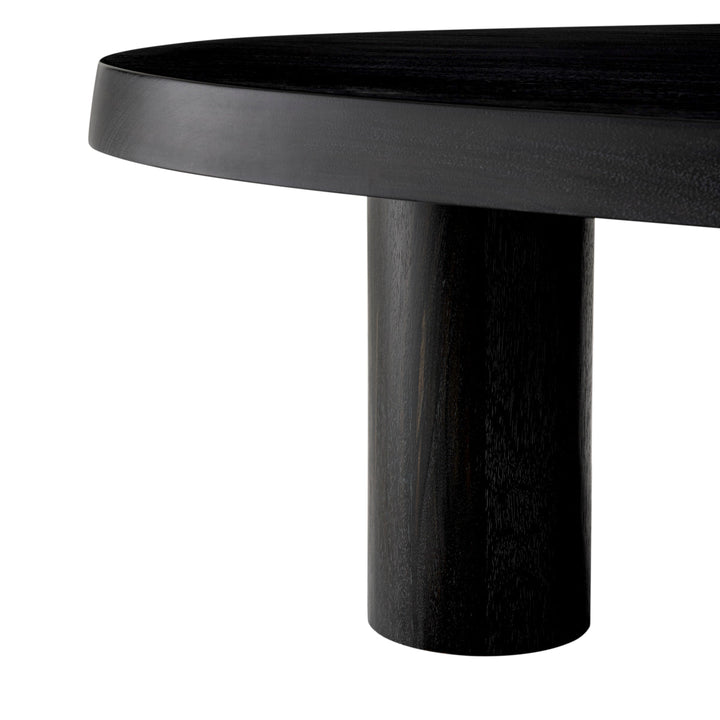 Coffee Table Prelude Charcoal Grey Finish Furniture Eichholtz