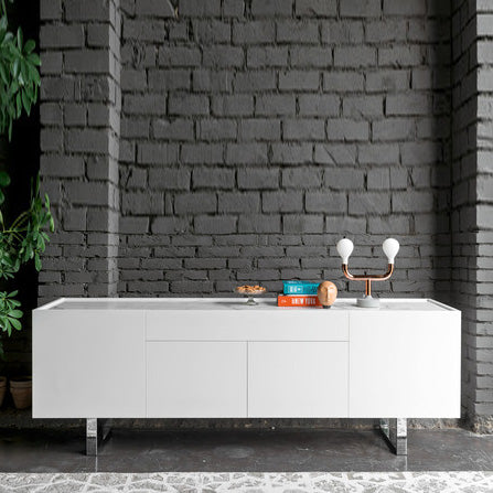 Horizon 4 Door Central Drawer Sideboard Sideboards & Buffets Calligaris