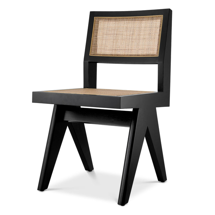 Dining Chair Niclas Classic Black Furniture Eichholtz