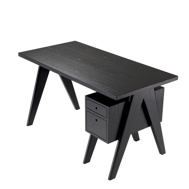 Desk Jullien Classic Black Tables Eichholtz