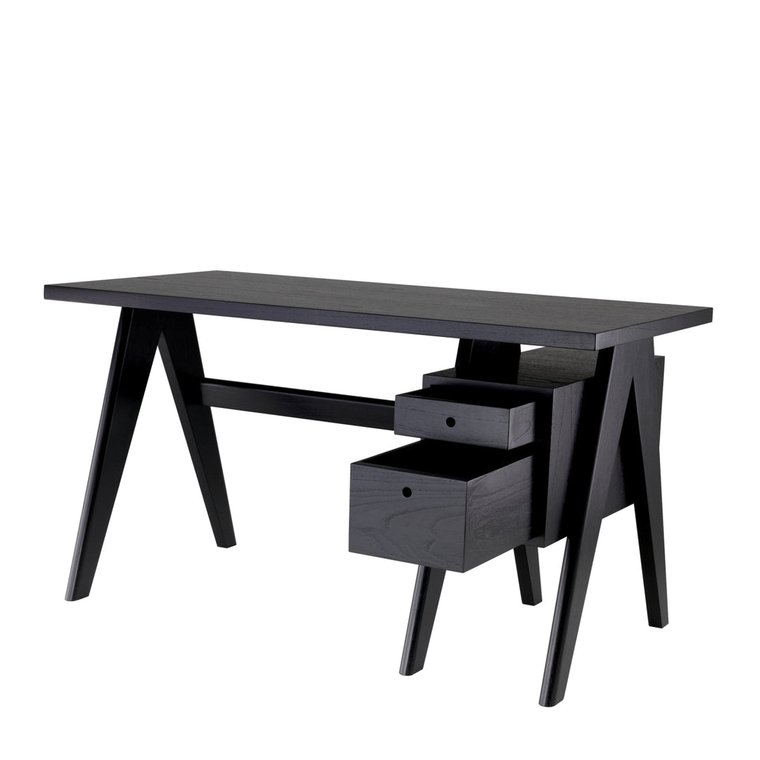 Desk Jullien Classic Black Tables Eichholtz