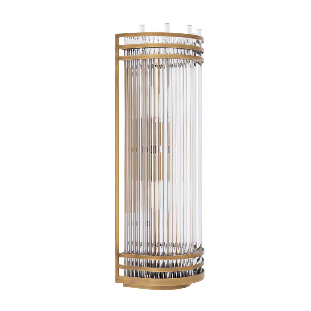 Wall Lamp Gulf L Antique Brass Finish Lighting Eichholtz