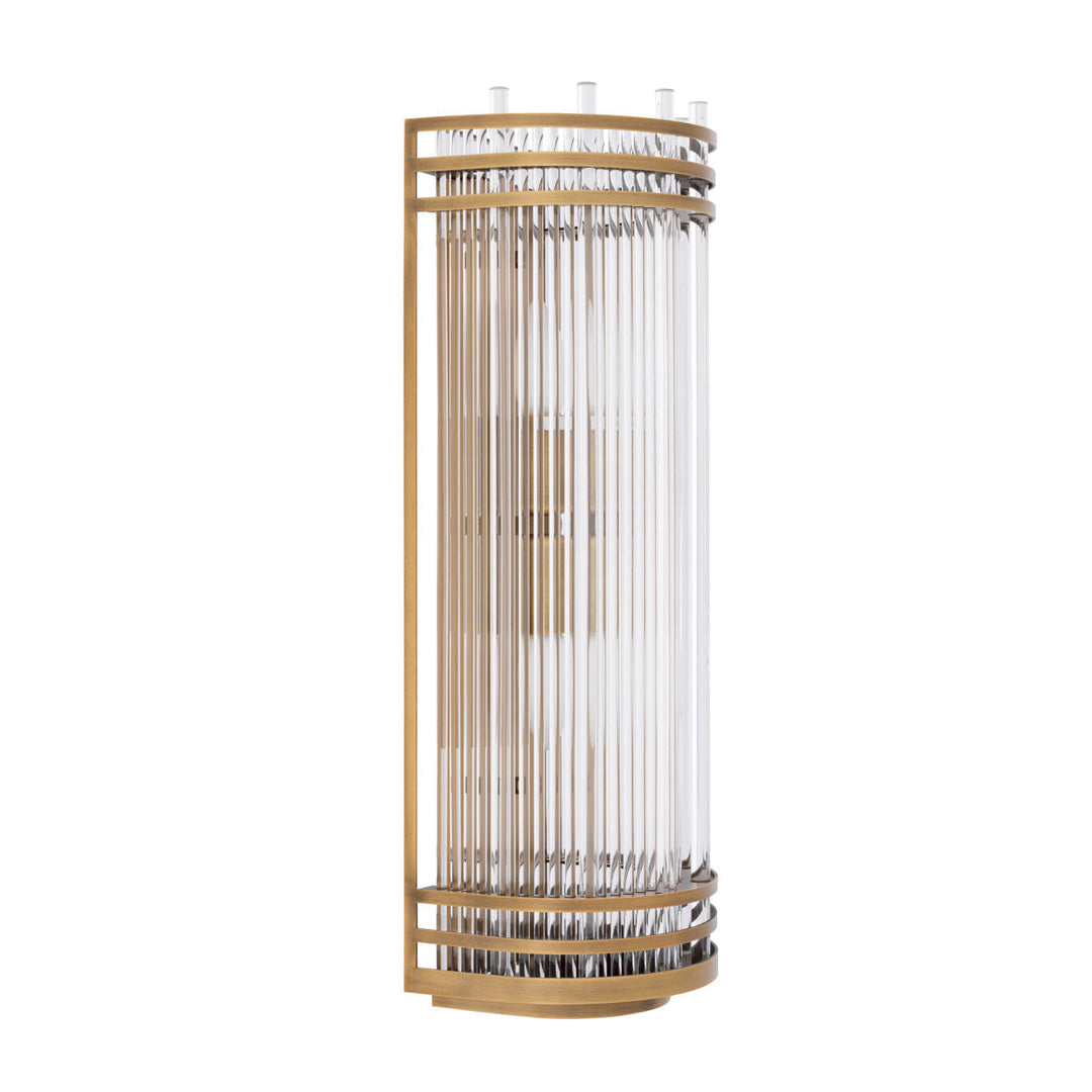 Wall Lamp Gulf L Antique Brass Finish Lighting Eichholtz