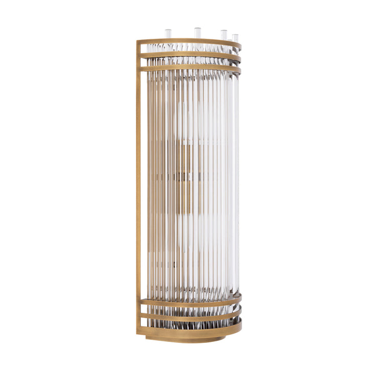 Wall Lamp Gulf L Antique Brass Finish Lighting Eichholtz