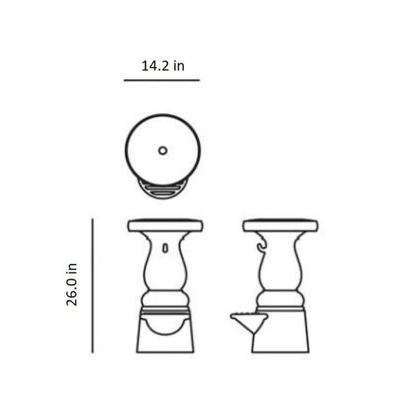 New Antiques Bar Stool Outdoor Furniture Moooi
