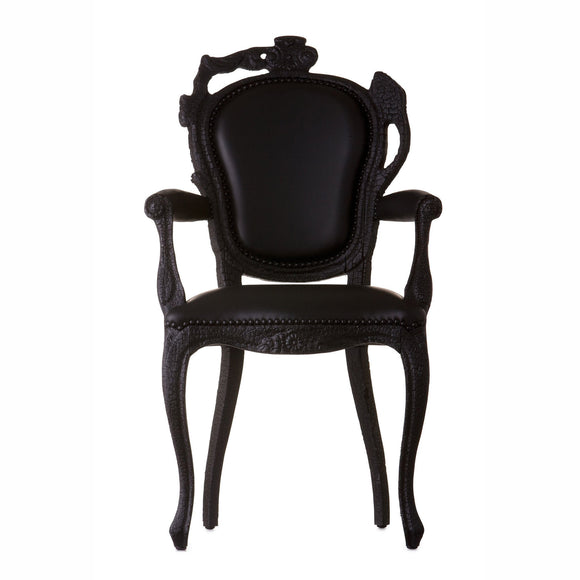Smoke Dining Arm Chair Chairs Moooi