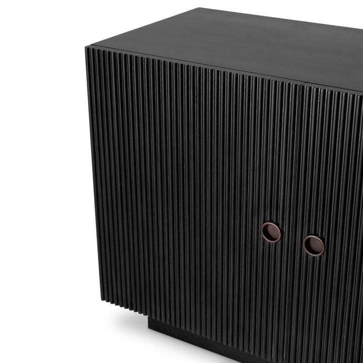 Dresser Dimitrios Charcoal Oak Veneer Furniture Eichholtz