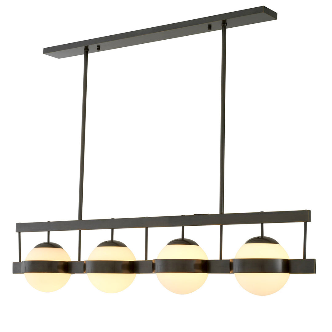 Chandelier Biba Bronze Highlight Finish Lighting Eichholtz