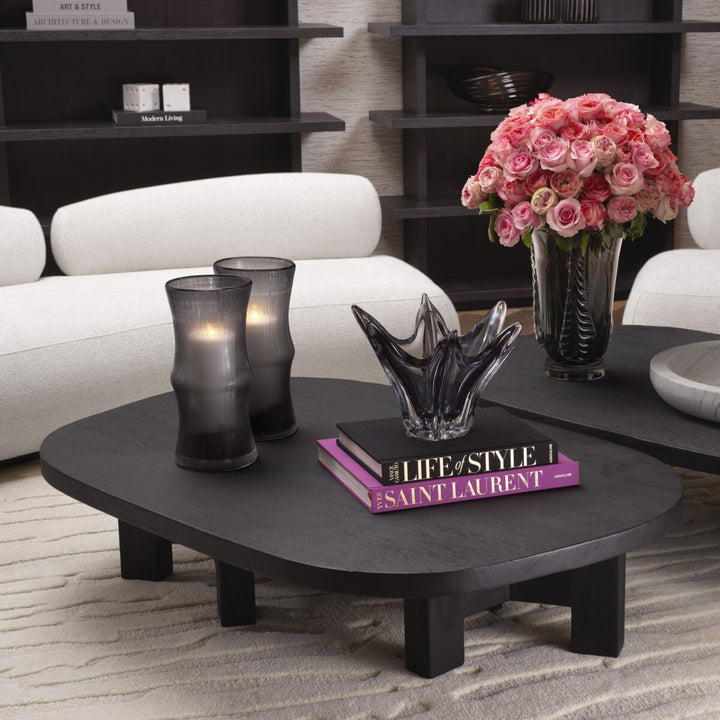 Vase Thiara Hand Blown Glass Grey Colour Accessories Eichholtz