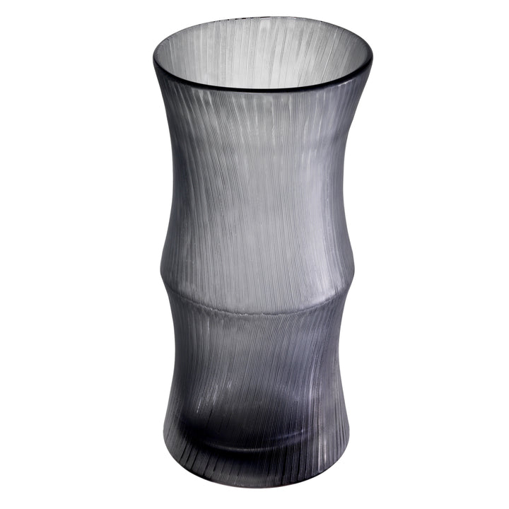 Vase Thiara Hand Blown Glass Grey Colour Accessories Eichholtz