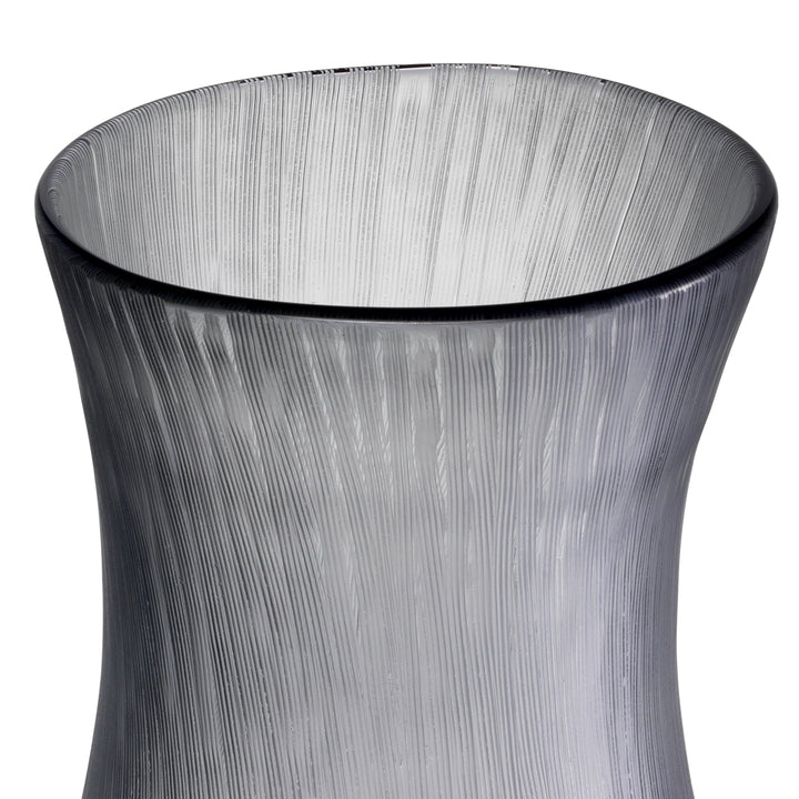 Vase Thiara Hand Blown Glass Grey Colour Accessories Eichholtz