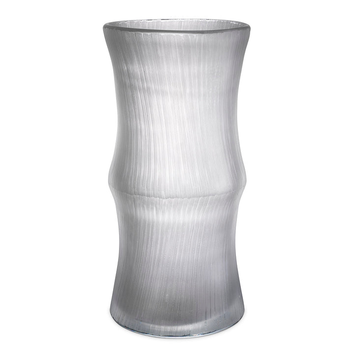 Vase Thiara Hand Blown Glass Clear Accessories Eichholtz