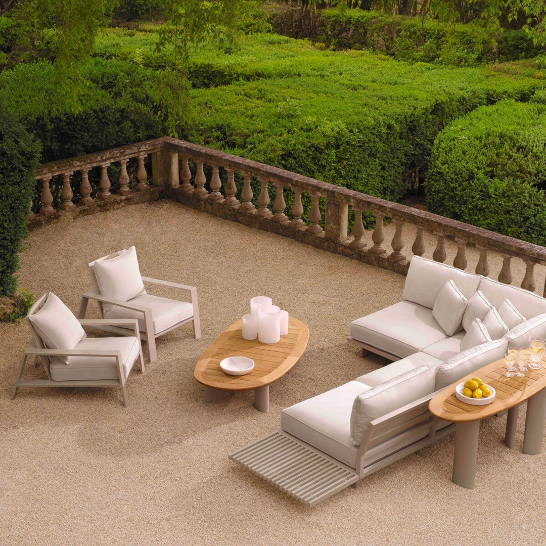 Outdoor Chair Belle Vue Sand Finish Outdoor Eichholtz