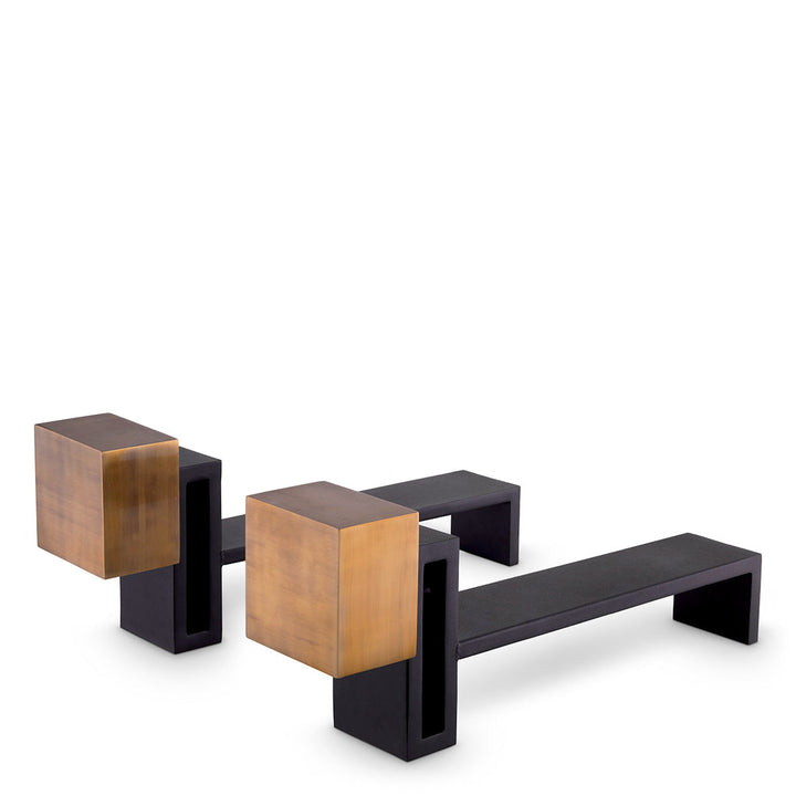 Andiron Chitry Set Of 2 Accessories Eichholtz